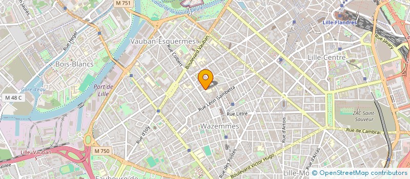 localisation de l'entreprise JAWDA à LILLE