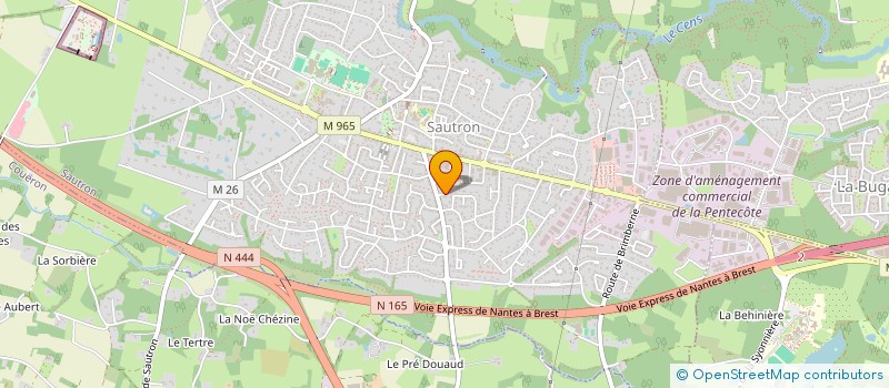 localisation de l'entreprise JAWEA IMMO à SAUTRON