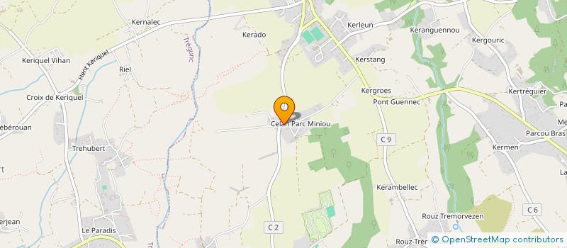 localisation de l'entreprise JAWEN  NEVEZ