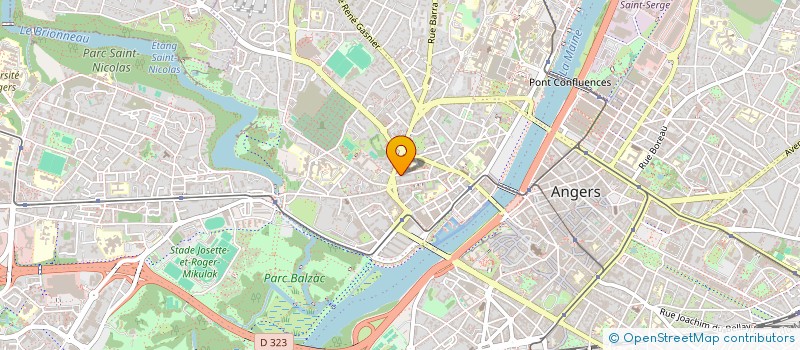 localisation de l'entreprise JAWI à ANGERS