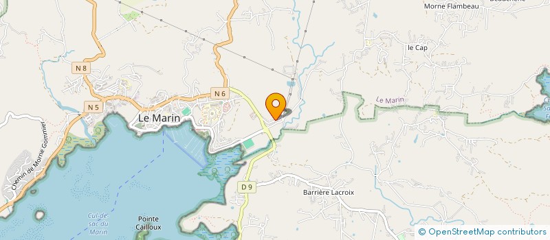 localisation de l'entreprise JAWINA  LE MARIN