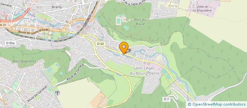 localisation de l'entreprise JAWL  SAINT-LEGER-DU-BOURG-DENIS