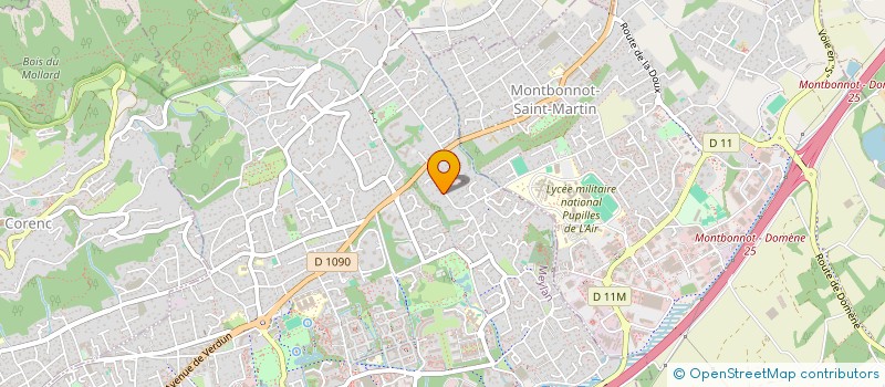 localisation de l'entreprise JAWRES à MEYLAN