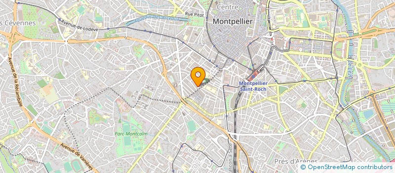 localisation de l'entreprise JAXO EUROPE à MONTPELLIER