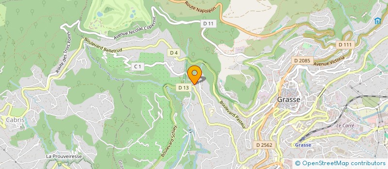 localisation de l'entreprise JAXTONE à GRASSE