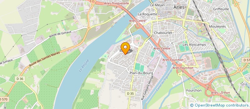 localisation de l'entreprise JAY à ARLES