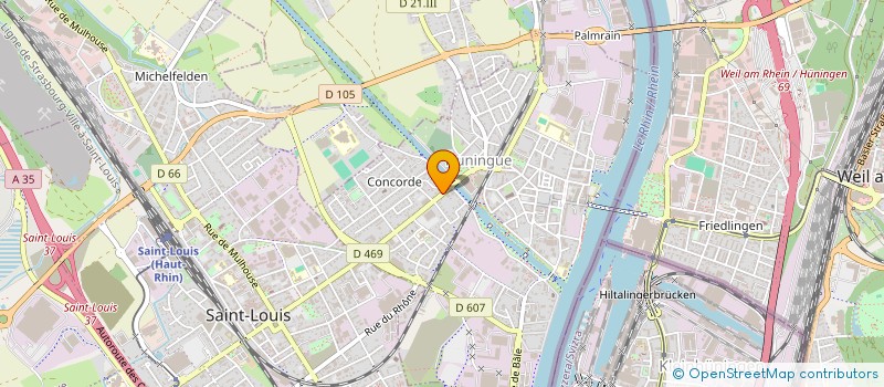 localisation de l'entreprise JAY BERMEHO  BALDERSHEIM