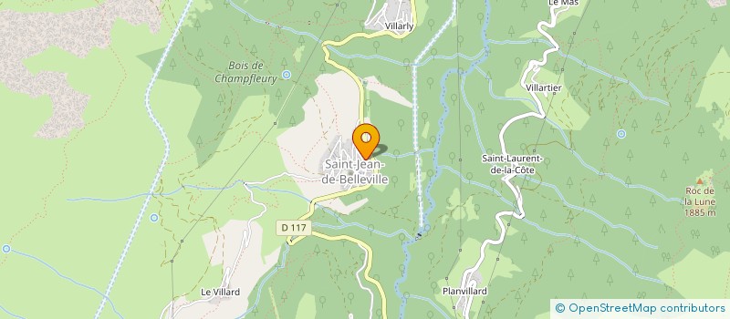 localisation de l'entreprise JAY CONCEPT  LES BELLEVILLE