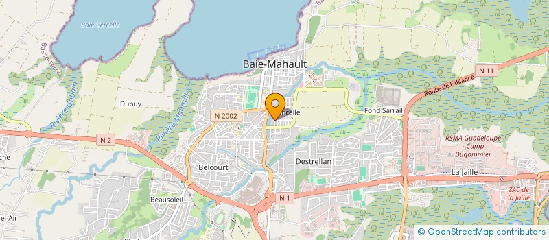 localisation de l'entreprise JAY CONSEILS  BAIE-MAHAULT