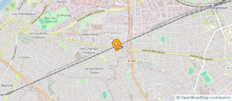 localisation de l'entreprise JAY CONSULTING  SARTROUVILLE