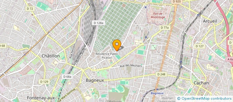 localisation de l'entreprise JAY-DEV à BAGNEUX