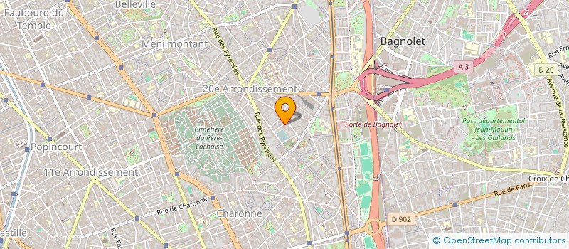 localisation de l'entreprise JAY FAIM  PARIS