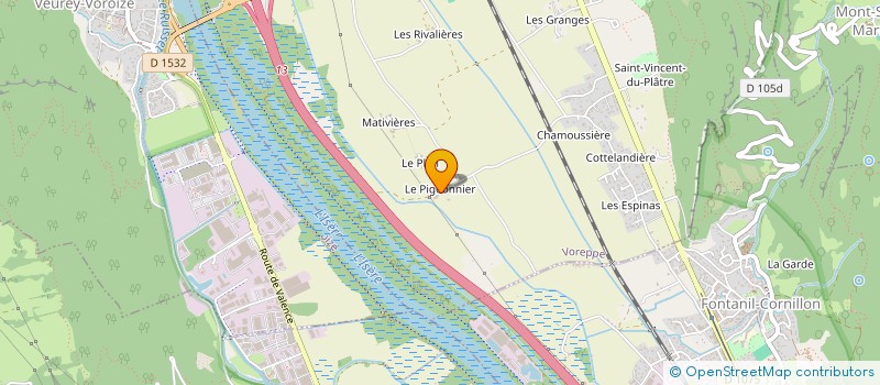 localisation de l'entreprise JAY FRERES ASPI à VOREPPE
