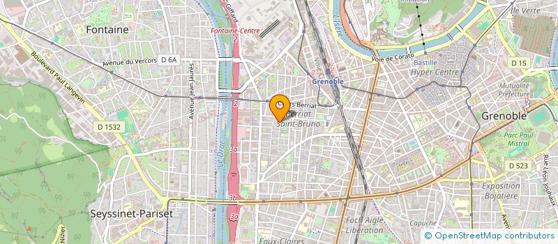 localisation de l'entreprise JAY-HUGONNARD  GRENOBLE