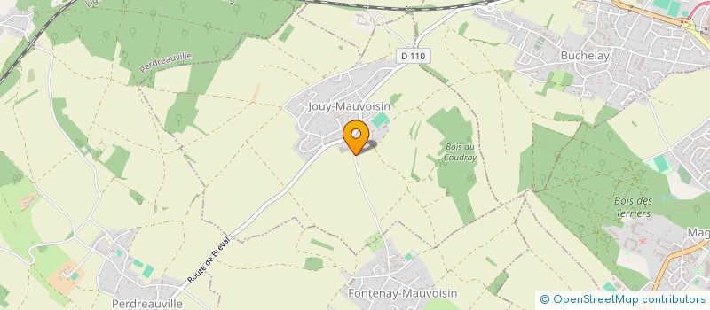 localisation de l'entreprise JAYANISS  JOUY-MAUVOISIN