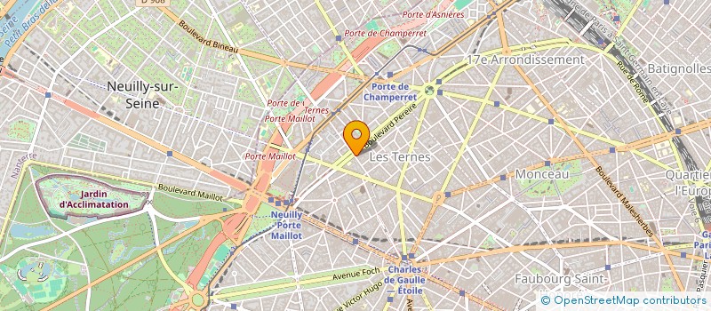 localisation de l'entreprise JAYBO à COURBEVOIE