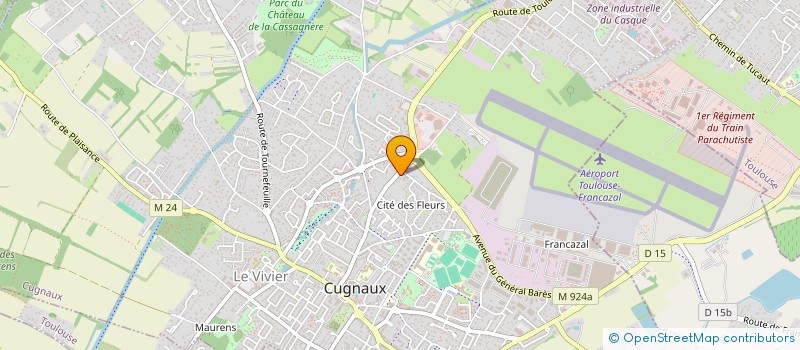 localisation de l'entreprise JAYD  CUGNAUX