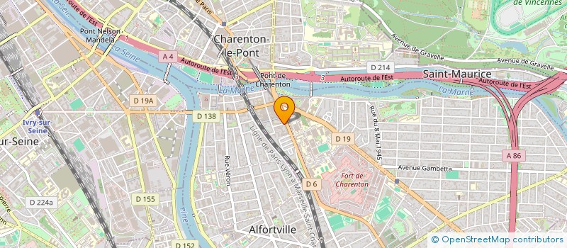 localisation de l'entreprise JAYDANCE  MAISONS-ALFORT