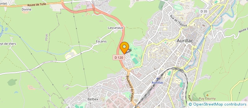 localisation de l'entreprise JAYJEFF à AURILLAC