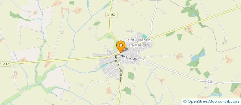 localisation de l'entreprise JAYM à MONTREVAULT-SUR-EVRE