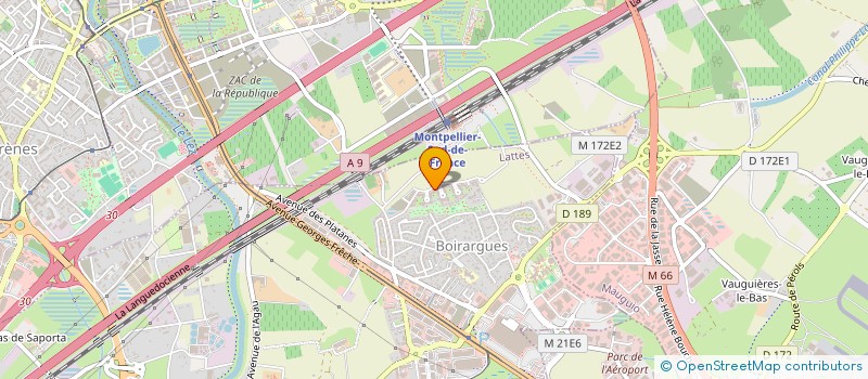 localisation de l'entreprise JAYM' (ASSOCIATION POUR DES ACTIONS DE LIENS SOCIAUX ET SOLIDAIRES) à LATTES