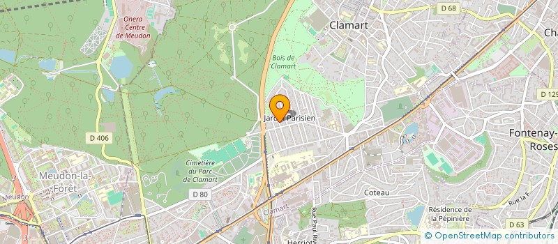 localisation de l'entreprise JAYMA BLR  CLAMART