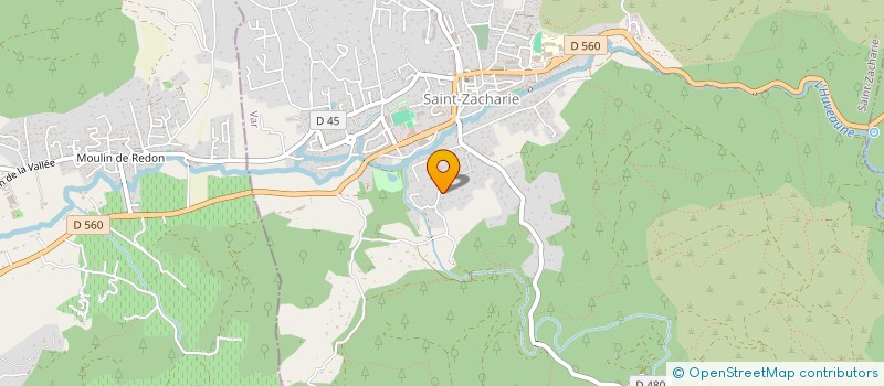 localisation de l'entreprise JAYME MEGEVE  SAINT-ZACHARIE