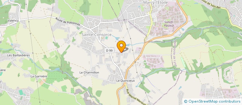 localisation de l'entreprise JAYMOT à SAINTE-CONSORCE