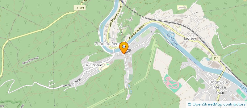 localisation de l'entreprise JAYOT LCAB à BOGNY-SUR-MEUSE