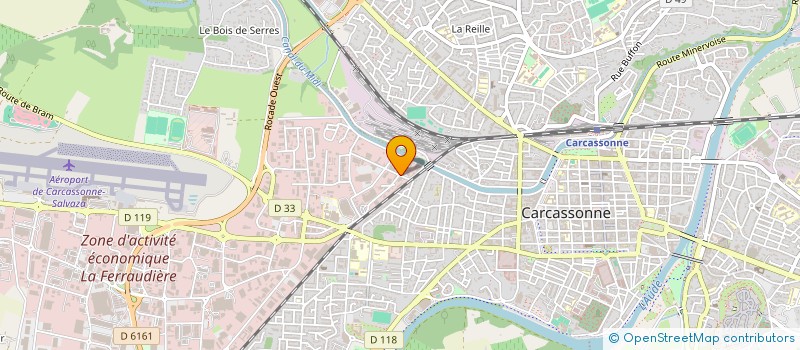 localisation de l'entreprise JAYOU à CARCASSONNE