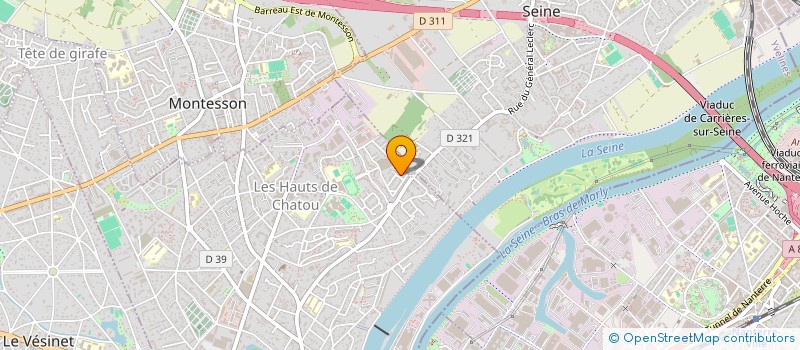 localisation de l'entreprise JAYPEECH INVEST  CHATOU