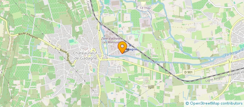 localisation de l'entreprise JAYSCY  CHATEAUNEUF-DE-GADAGNE