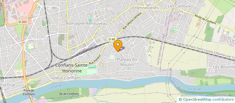 localisation de l'entreprise JAYSOFT  CONFLANS-SAINTE-HONORINE