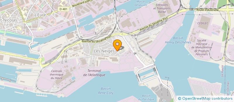 localisation de l'entreprise JAYZ IMMOBILIER à LE HAVRE