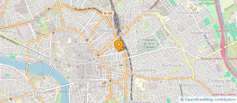 localisation de l'entreprise JAZ à TOULOUSE
