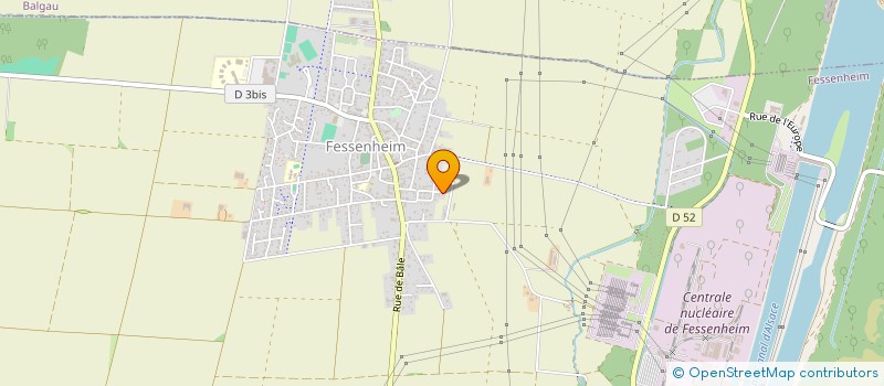 localisation de l'entreprise JAZ  FESSENHEIM
