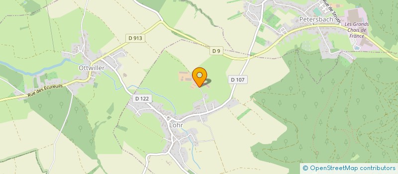 localisation de l'entreprise JAZ  LOHR