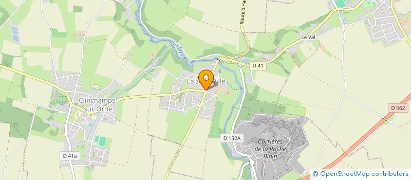 localisation de l'entreprise JAZ & CO  LAIZE-CLINCHAMPS