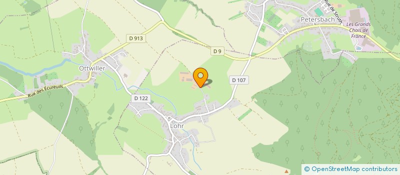 localisation de l'entreprise JAZ ELECTRICITE  LOHR