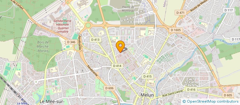 localisation de l'entreprise JAZ GAMES à MELUN