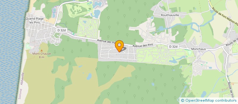 localisation de l'entreprise JAZM  QUEND