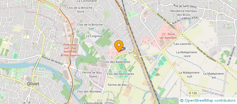 localisation de l'entreprise JAZO TP  SOUESMES