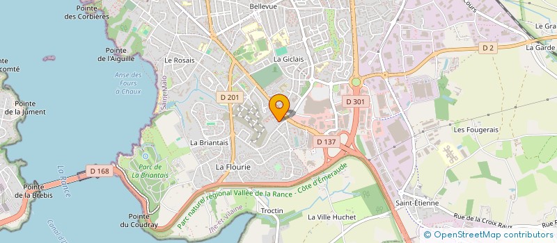 localisation de l'entreprise JAZOFI  SAINT-MALO