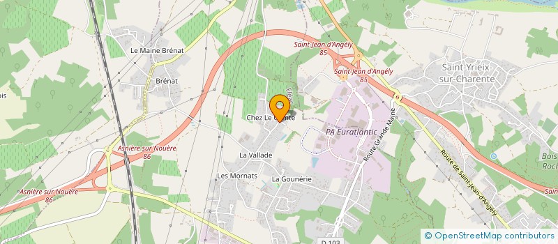 localisation de l'entreprise JAZON ET CIE à FLEAC