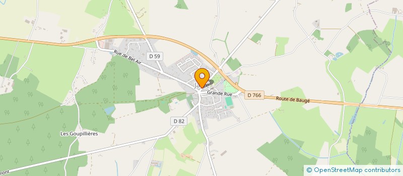 localisation de l'entreprise JAZZ  RIVES-DU-LOIR-EN-ANJOU