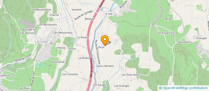 localisation de l'entreprise JAZZ  MERCUROL-VEAUNES