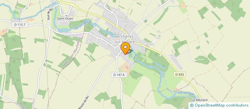 localisation de l'entreprise JAZZ 89 à BERCHERES-SUR-VESGRE