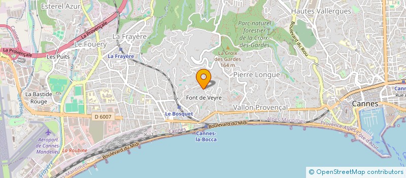 localisation de l'entreprise JAZZ A CANNES  CANNES