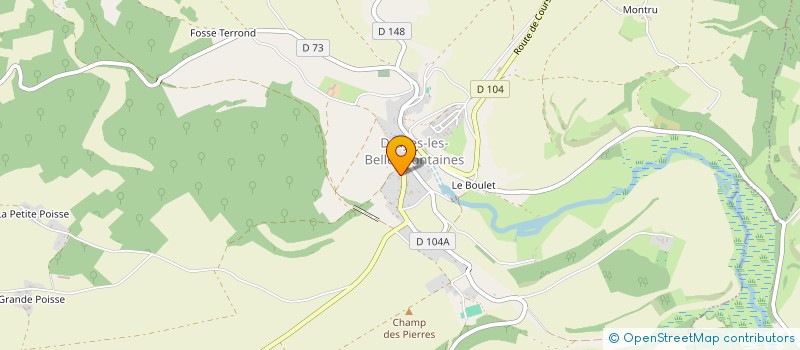 localisation de l'entreprise JAZZ A DRUYES  DRUYES-LES-BELLES-FONTAINES