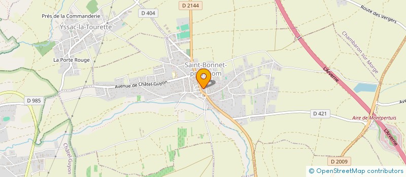 localisation de l'entreprise JAZZ A RIOM à RIOM